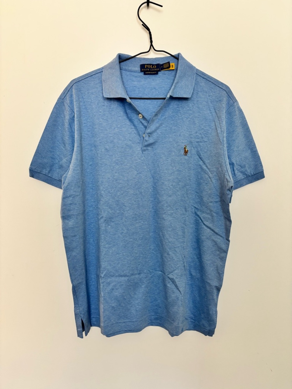 Ralph Lauren Men’s Polo Shirt - Sky Blue